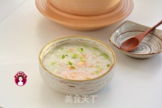 大虾蔬菜砂锅粥的做法