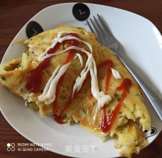 土豆鸡蛋盘丝饼的做法