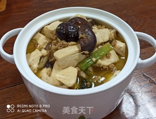 香菇烧豆腐的做法