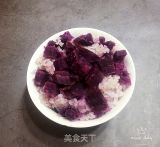 紫薯米饭的做法