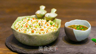 青菜豆腐盏——四棵青菜一块豆腐，做出米其林三星餐厅招牌菜的做法