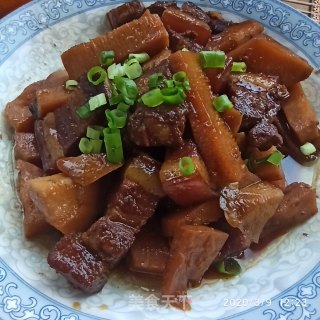 春笋红烧肉的做法