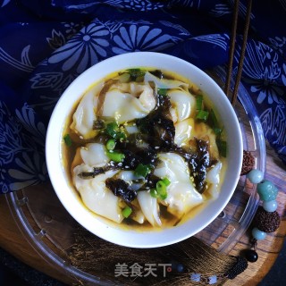 紫菜虾仁鲜肉馄饨的做法