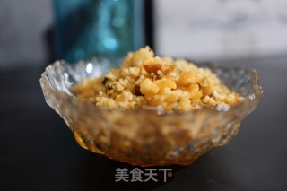 虾仁鸡肉炒饭的做法