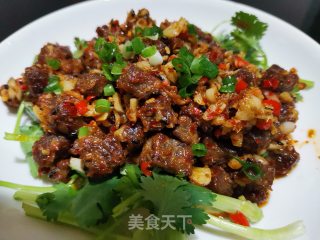 孜然牛肉粒的做法