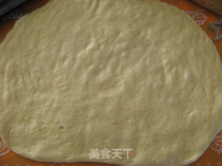 用饼干模具做面包——【香芋蛋黄干果面包】的做法步骤：7