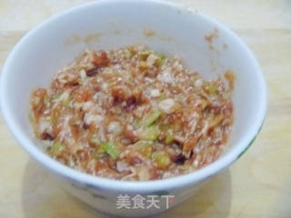 【简单制作的花样饼大全】换个花样吃烧饼---猪肉馅烧饼的做法步骤：6