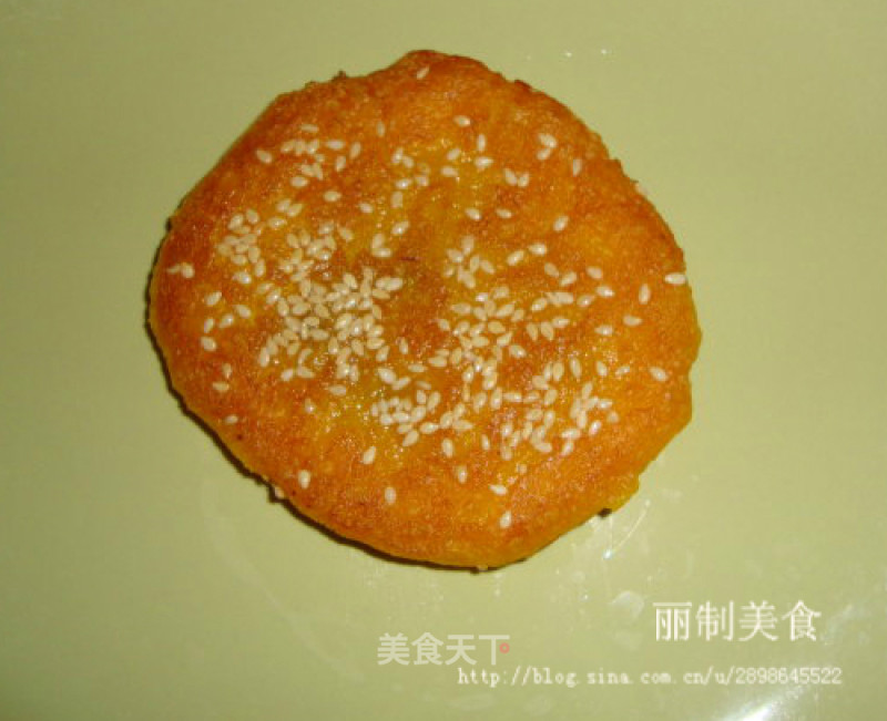 南瓜豆沙饼——香甜软糯营养好美味的做法