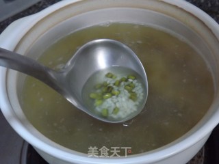 绿豆百合菊花粥的做法步骤：5