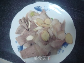 芹菜回锅肉的做法步骤：3