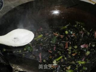 紫菜炒肉的做法步骤：11