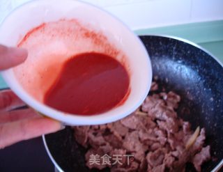 腐乳爆肉的做法步骤：7