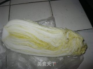 虾皮白菜的做法步骤：1