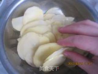 无油健康烤薯片--10分钟搞定休闲小零食的做法步骤：4