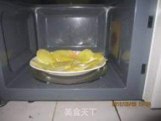 无油健康烤薯片--10分钟搞定休闲小零食的做法步骤：6