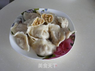 家乡的美食——酸菜水饺的做法步骤：8