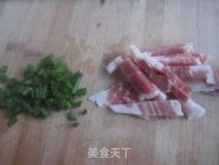 柳蒿芽炒肉丝的做法步骤：4