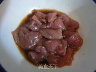 豆角洋葱炒肉的做法步骤：3