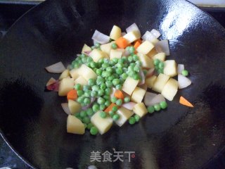 【黄金咖喱鸡排饭】金黄的诱惑挡不住的做法步骤：15