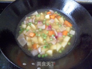 【黄金咖喱鸡排饭】金黄的诱惑挡不住的做法步骤：16