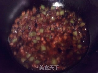 肉末尖椒茄子鸡蛋卤的做法步骤：10