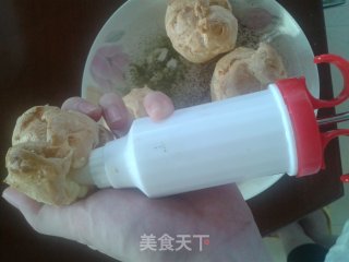 卡仕达酱填充泡芙的做法步骤：15