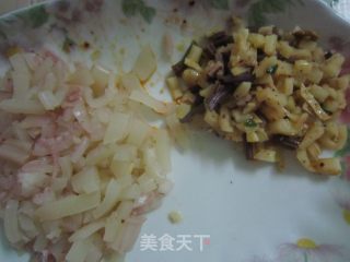 泡菜煎饼的做法步骤：3