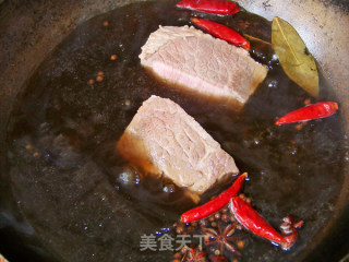 【湘西大块牛肉】——中秋盛宴，下酒好菜的做法步骤：4