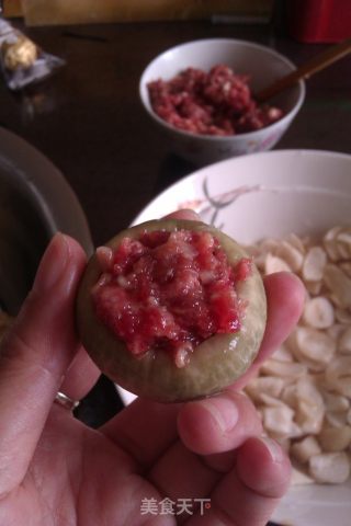 【云南·味道】鲜美浓郁——青头菌酿肉的做法步骤：4