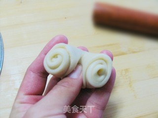 苏式葱香鲜肉月饼的做法步骤：14