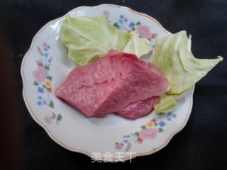 眉豆肉片的做法步骤：2