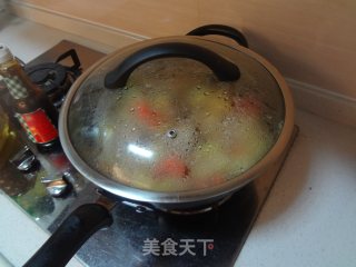 土豆焖鸡的做法步骤：4