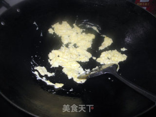 菜心粒鸡蛋炒饭的做法步骤：6