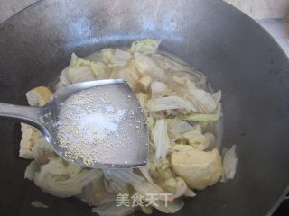 猪肉白菜炖冻豆腐的做法步骤：13