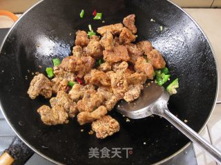 椒盐排骨的做法步骤：14