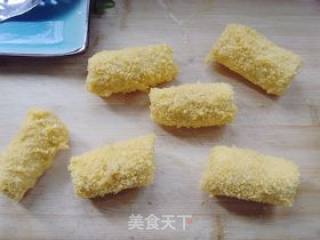 蛋酥香蕉卷的做法步骤：11