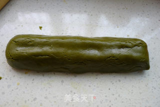 抹茶熊猫饼干的做法步骤：17