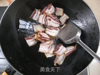 腊肉千叶豆腐的做法步骤：3