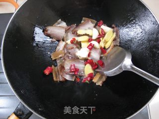 腊肉千叶豆腐的做法步骤：4