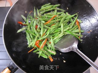 快炒四季豆的做法步骤：7