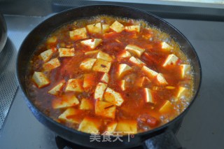 简易版麻婆豆腐-保证下饭的【麻辣豆腐】的做法步骤：7