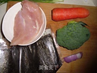 如意鸡肉卷的做法步骤：1