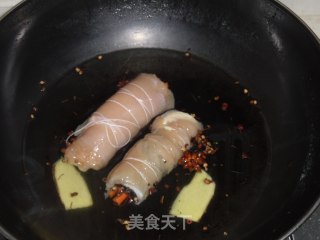 如意鸡肉卷的做法步骤：6