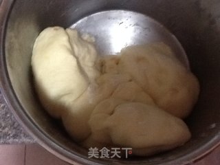 红豆卷面包的做法步骤：1