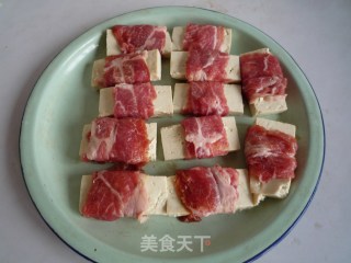 梅子肉煎豆腐的做法步骤：14