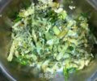 蒸荆芥+豆角的做法步骤：7