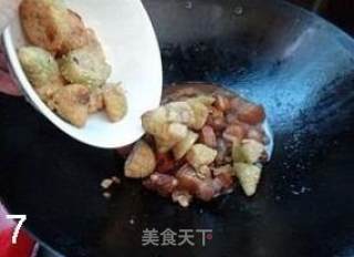 五花肉烧粽子的做法步骤：7