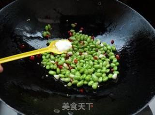 麻辣毛豆的做法步骤：7