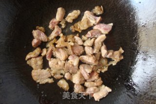 苦瓜炒上肉的做法步骤：4