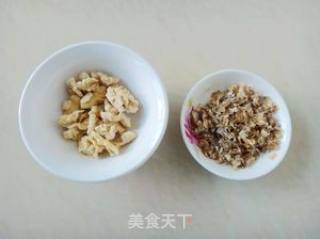 香菇核桃肉片的做法步骤：1